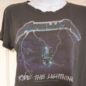 Ultra Soft Worn Metallica Tee